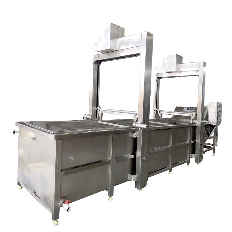 Automatic Food Cooking Machine Customized Canned Beef Pre-cooking Machine Canned Chicken Pre-cooking Machine