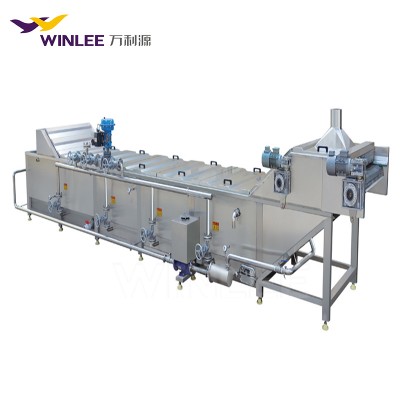 Continuous vacuum packaged jam bag pasteurizing machine and flash pasteurizer